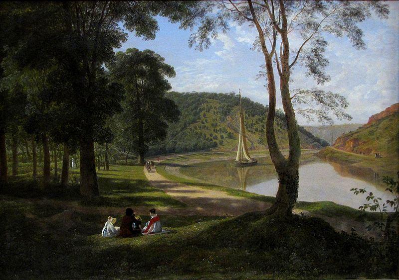 Francis Danby View of the Avon Gorge china oil painting image
